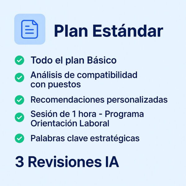 Plan Estándar